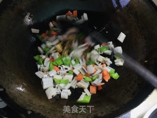 酸辣藕丁的做法步骤：6