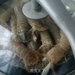 清蒸皮皮虾的做法步骤：5