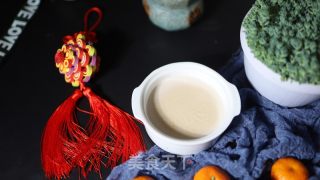 燕麦花生牛奶糊的做法步骤：5