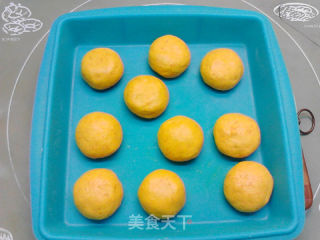 流心芝士南瓜饼的做法步骤：11