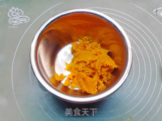流心芝士南瓜饼的做法步骤：3
