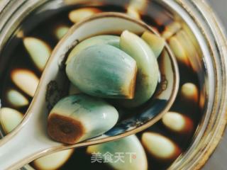 碧绿爽脆的腊八蒜，好吃有技巧！酸中带甜，甜中带辣的做法步骤：4