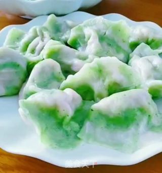 彩色白菜水饺的做法步骤：16