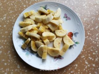 南瓜香蕉牛奶燕麦粥的做法步骤：3