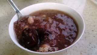 极简腊八粥，豆浆机配方电饭煲预约版的做法步骤：16