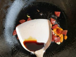 腊肠炒西芹的做法步骤：5