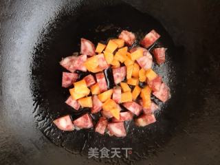 腊肠炒西芹的做法步骤：3