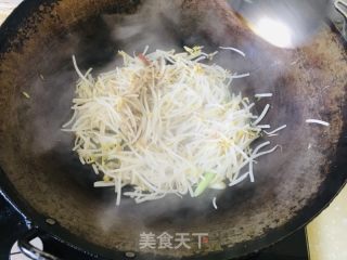 醋溜绿豆芽的做法步骤：6