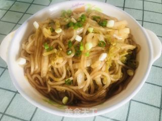 酸菜炒粉条的做法步骤：12