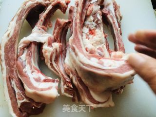 羊排炖萝卜的做法步骤：1