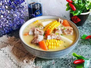 玉米排骨汤的做法步骤：15