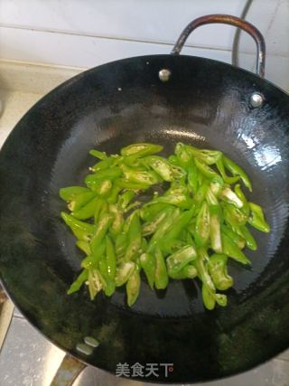 辣椒炒驴肉的做法步骤：6