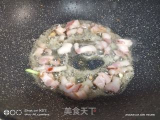 日本豆腐烧培根的做法步骤：4