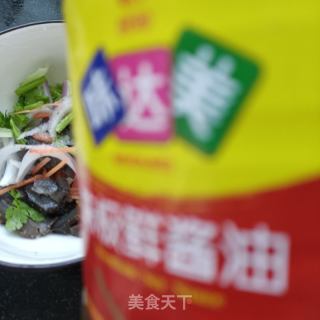 香菜拌海参的做法步骤：7