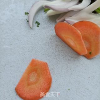 香菜拌海参的做法步骤：4