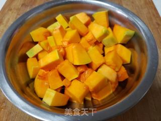 小米南瓜糊的做法步骤：1