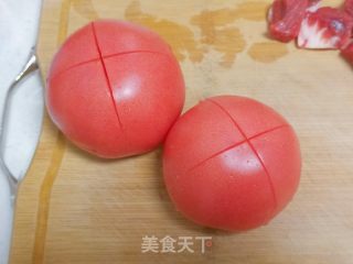 西红柿牛腩汤的做法步骤：2