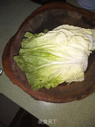 白菜肉卷的做法步骤：2