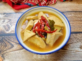 排骨汤卤豆腐的做法步骤：10