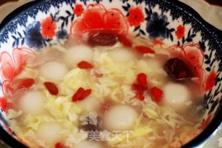 酒酿丸子的做法步骤：3