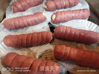 火腿肠馒头的做法步骤：4