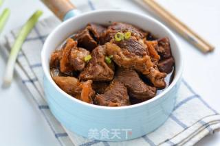 电饭煲炖牛肋条的做法步骤：9