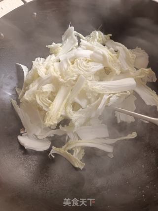 辣炒白菜的做法步骤：2