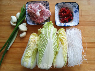 蒜蓉肉末蒸娃娃菜的做法步骤：1