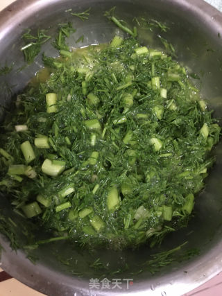 小茴香煎蛋的做法步骤：5