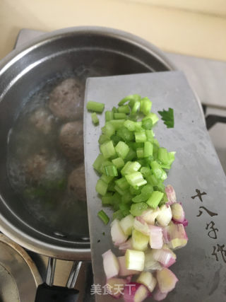 双丸豌豆汤的做法步骤：7