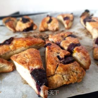 车厘子司康的做法步骤：20