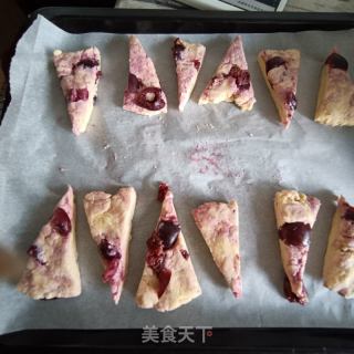 车厘子司康的做法步骤：17