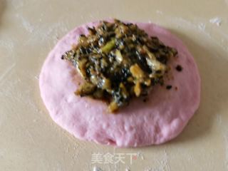 香辣脂油包子的做法步骤：13
