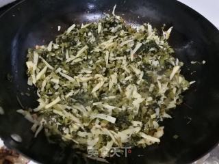 雪菜冬笋肉丝面的做法步骤：5