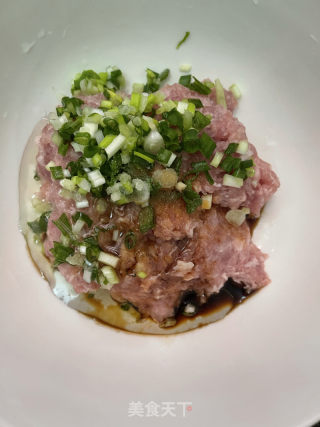 紫菜肉馅饺子的做法步骤：3