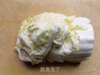 小米椒香菜拌白菜芯的做法步骤：1
