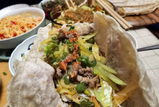 咸香荞麦饼的做法步骤：8