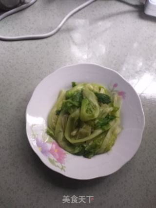 蚝油生菜的做法步骤：6