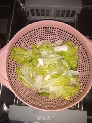 蚝油生菜的做法步骤：2