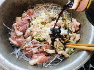 农家蒸肉的做法步骤：5