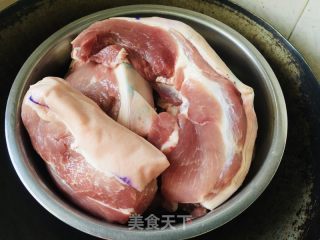 农家蒸肉的做法步骤：1