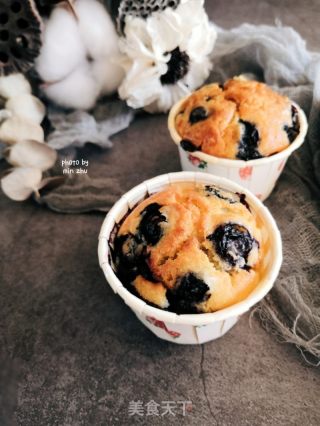 蓝莓玛芬蛋糕的做法步骤：10