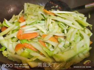 蒜香茭白菜的做法步骤：6