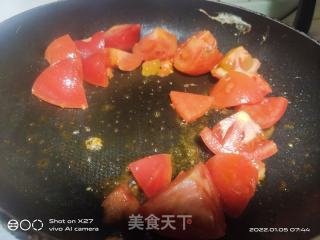 西红柿鸡蛋盖烧饭的做法步骤：5