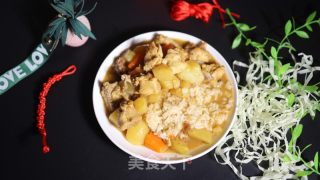 土豆鸡肉咖喱盖饭的做法步骤：7
