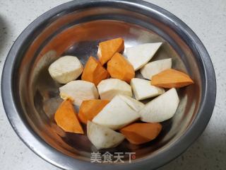 红薯粳米粥的做法步骤：1
