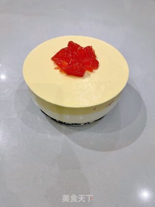 杨枝甘露慕斯蛋糕的做法步骤：22