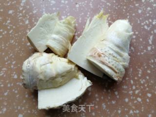 雪菜炒冬笋的做法步骤：1