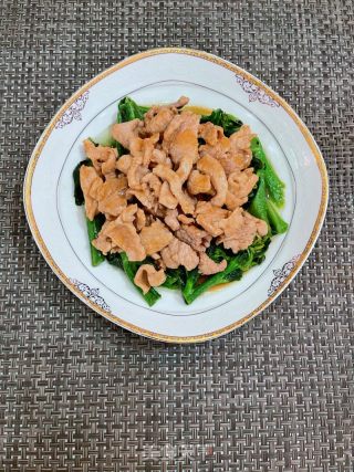 芥蓝肉片的做法步骤：13