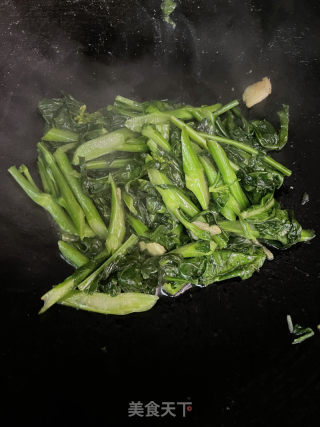 芥蓝肉片的做法步骤：8